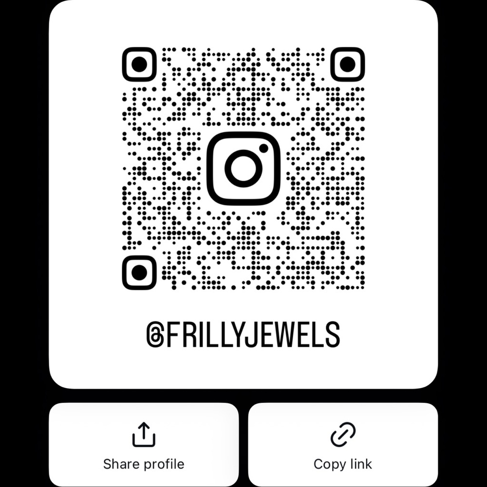 Instagram QR Code for Frilly Jewels